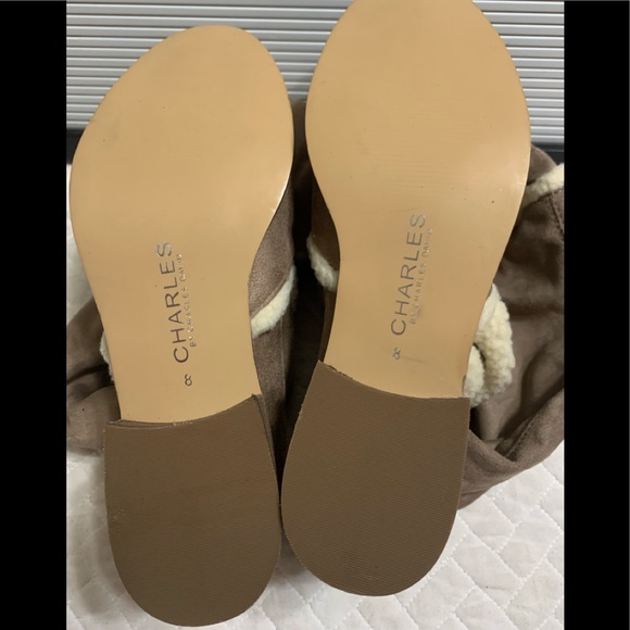 Brand New over the knee suede boots by Charles David